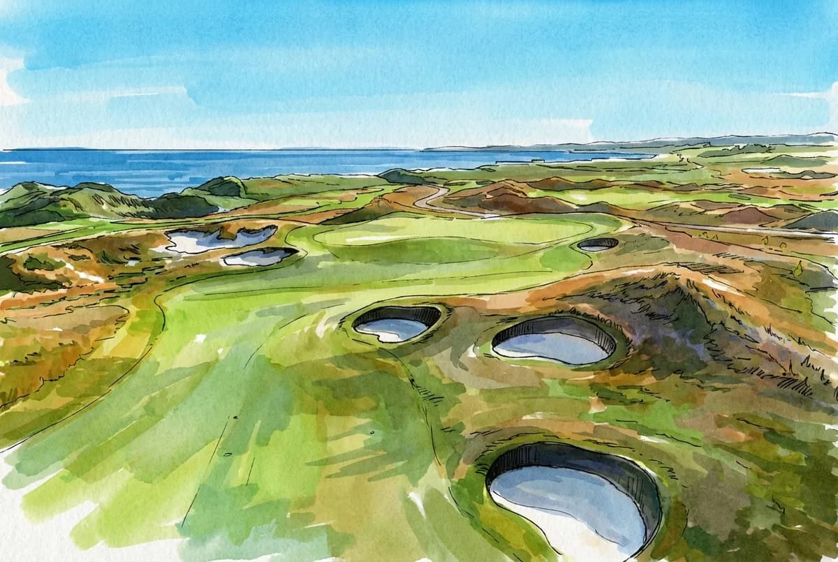 Dumbarnie Links, Scotland