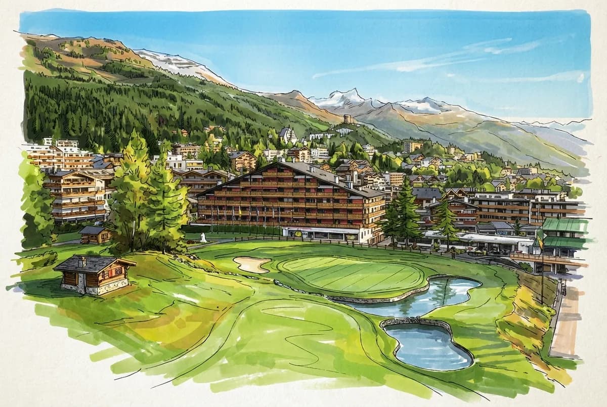 Golf Club Crans-sur-Sierre (Severiano Ballesteros), Switzerland