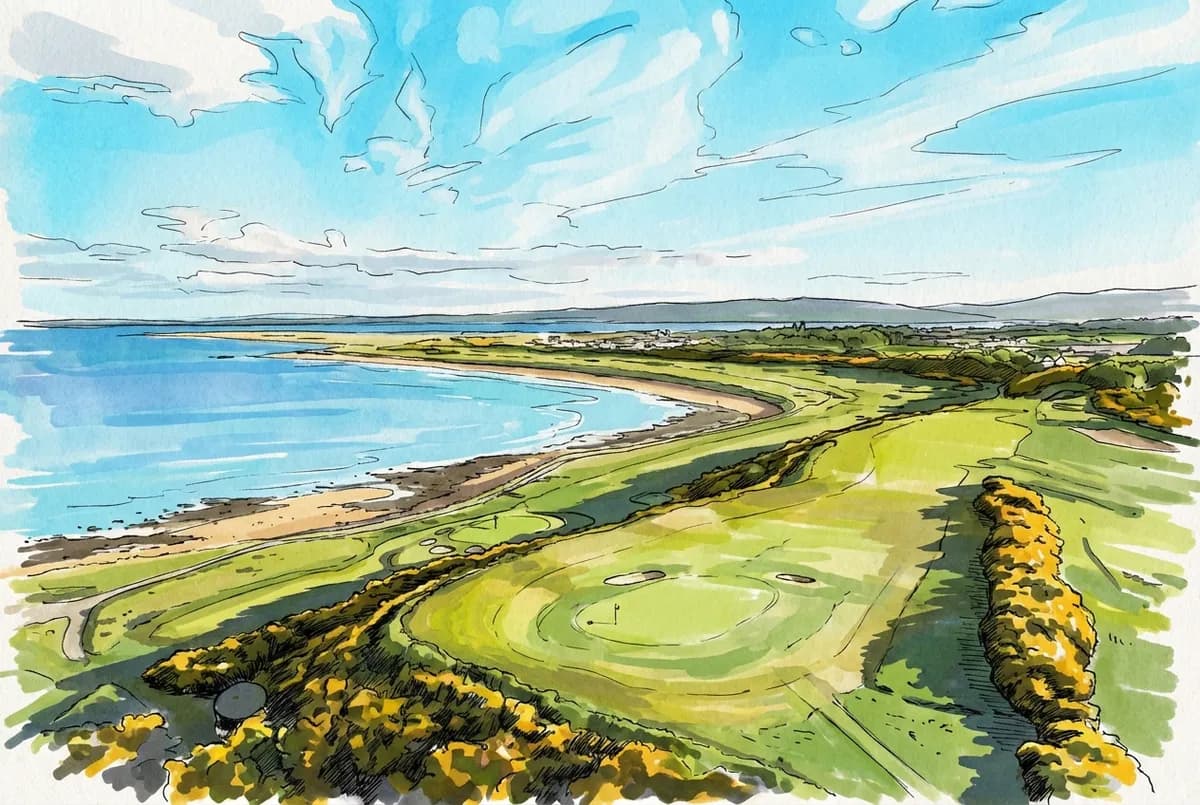 Royal Dornoch illustration