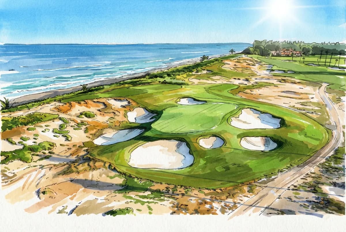 Seminole Golf Club illustration