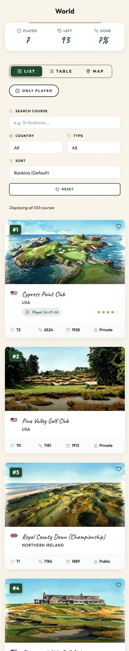 Homepage preview scrolling on a phone screen
