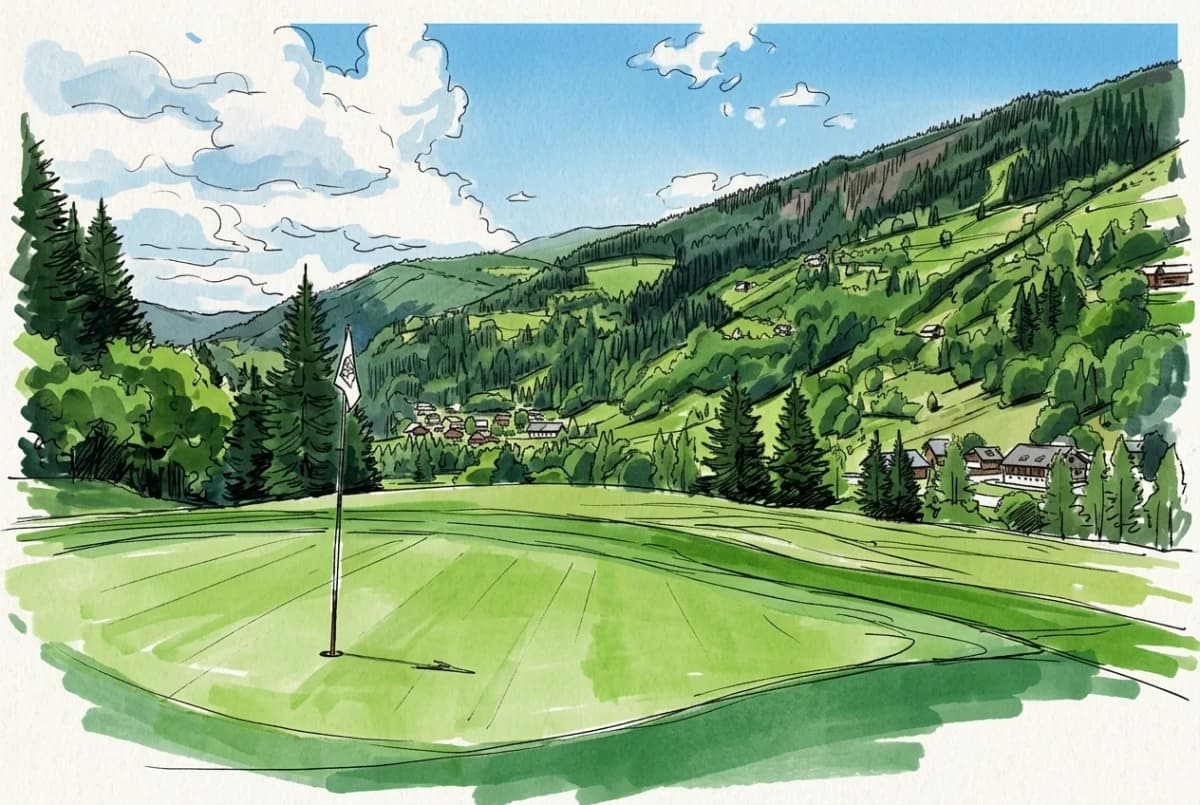 Bad Kleinkirchheim Golf Klub (Championplatz Kaiserburg), Austria