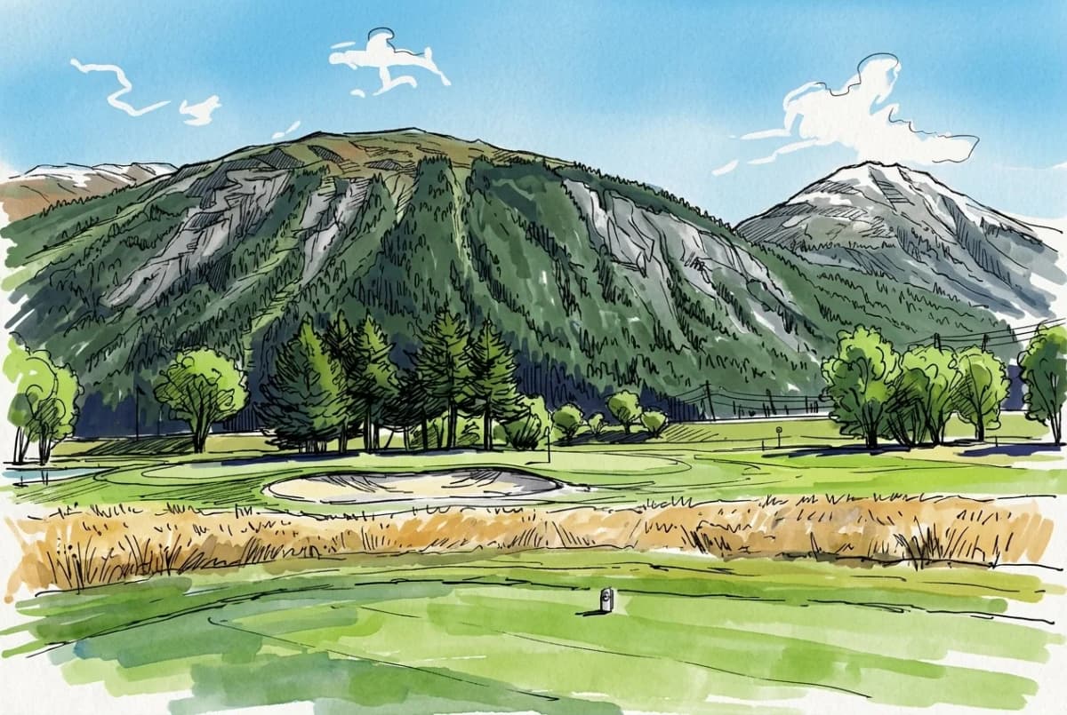 Golf Engadin Zuoz-Madulain, Switzerland