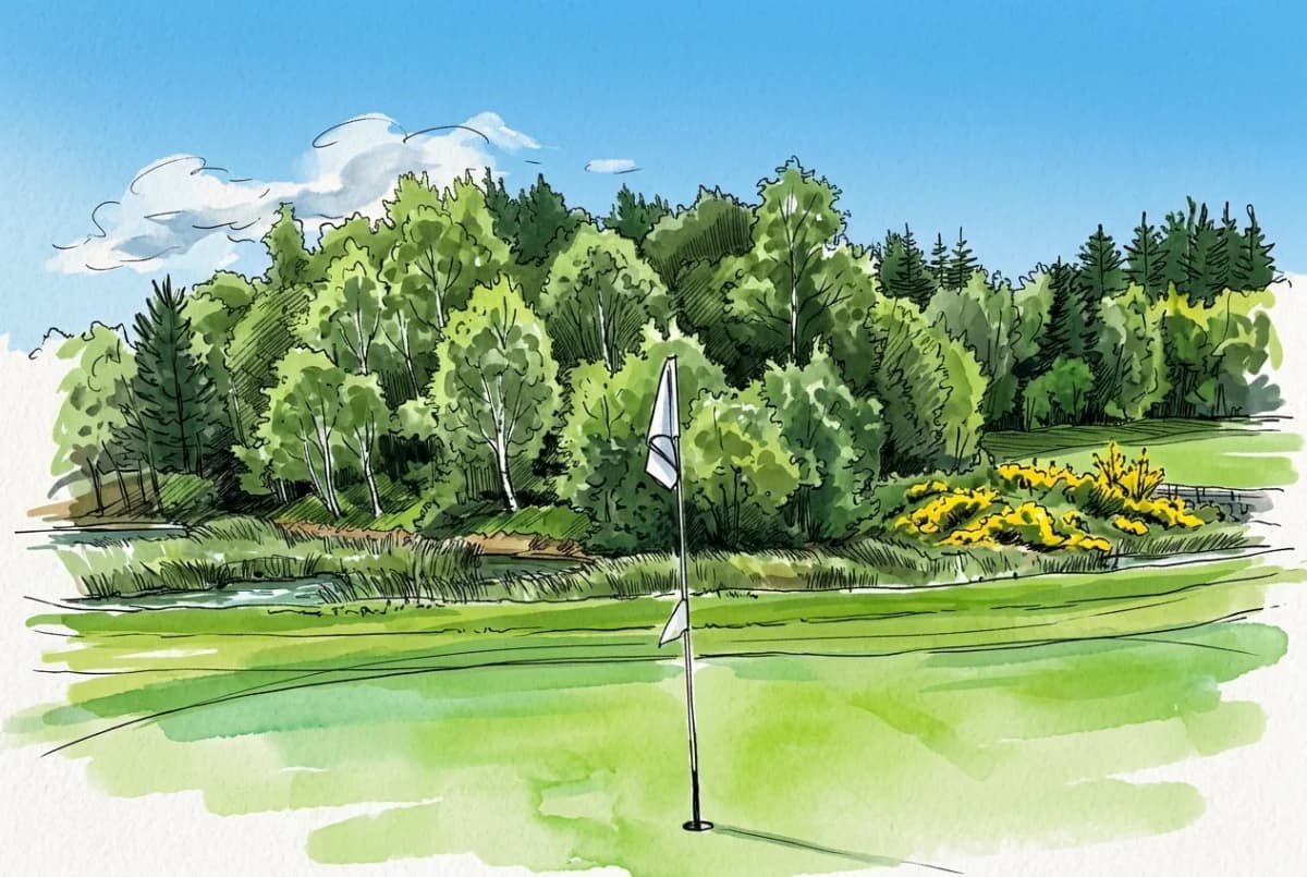 Trehoje Golfklub (18 Huls Banen), Denmark