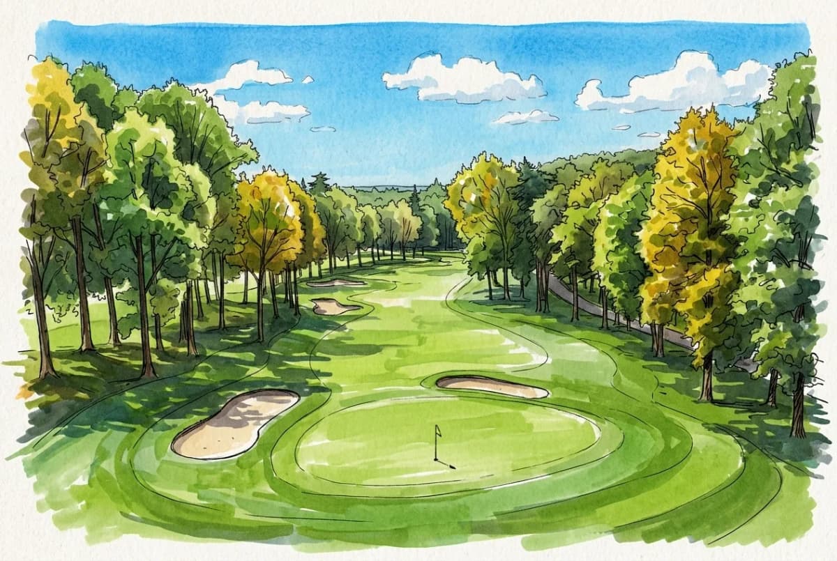 A.S.D. Golf Club Bergamo L’Albenza (Blu/Giallo), Italy