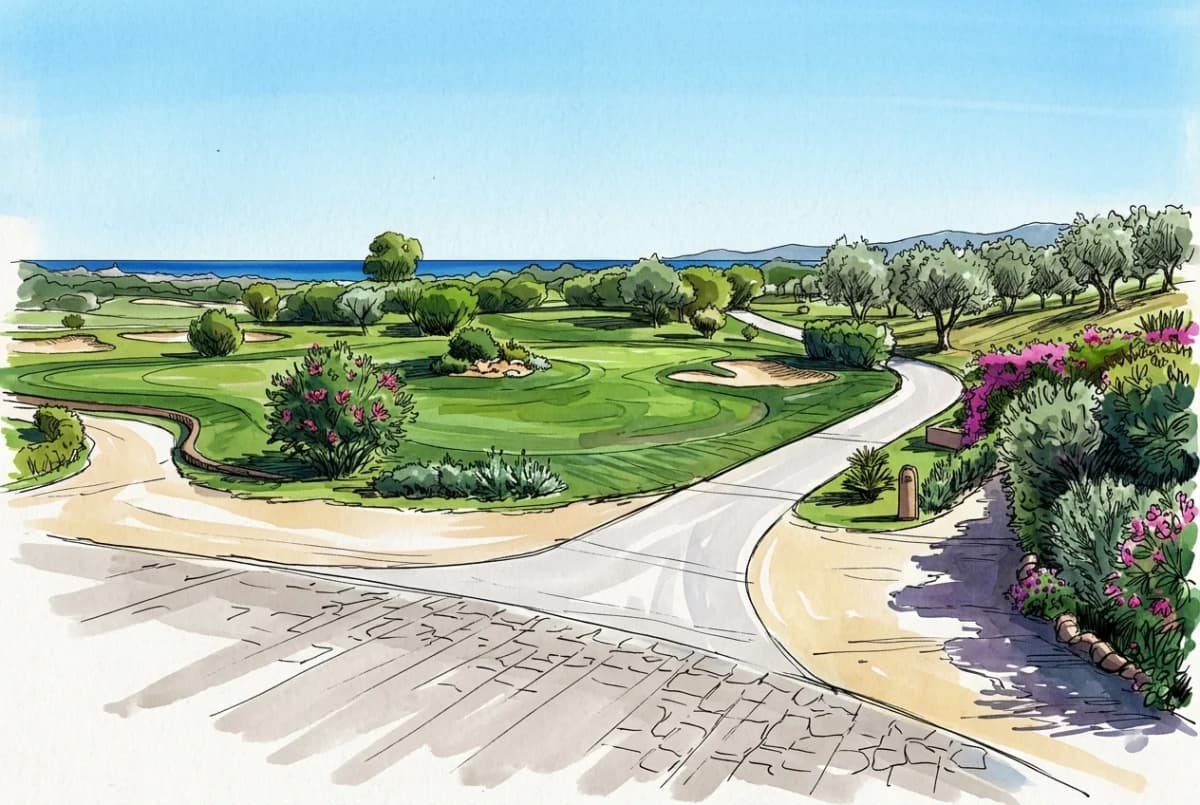 Circolo Golf Is Molas (Campionato), Italy