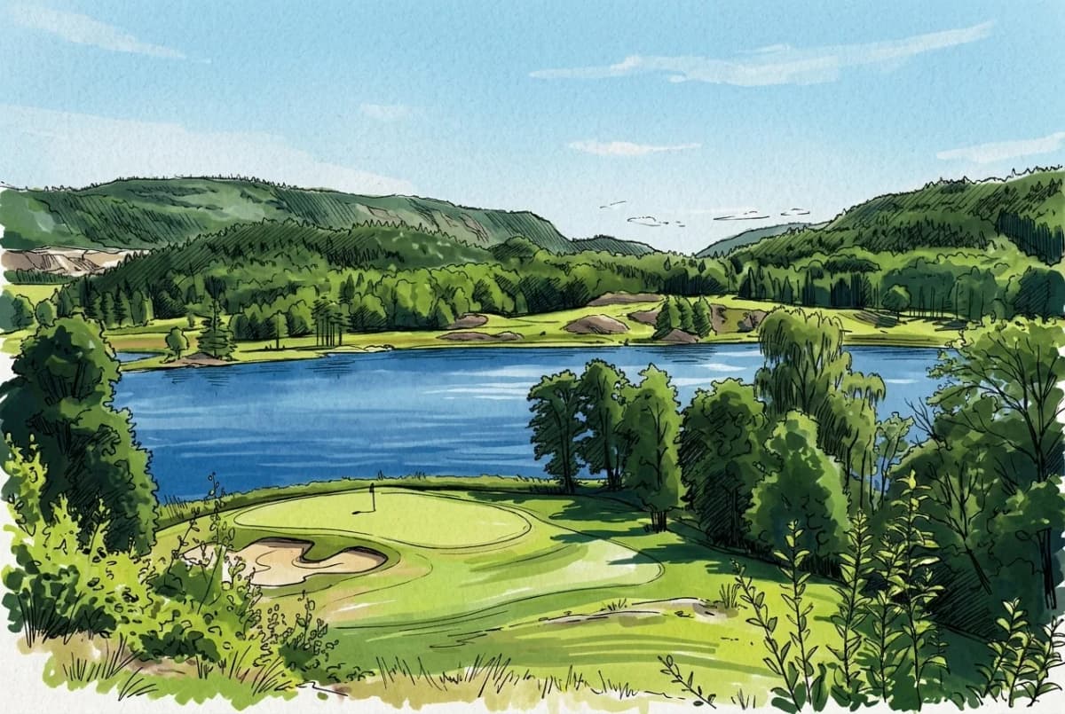 Bjaavann Golfklubb, Norway