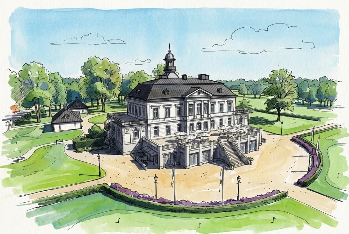 Bro Hof Slott Golf Club (Castle), Sweden