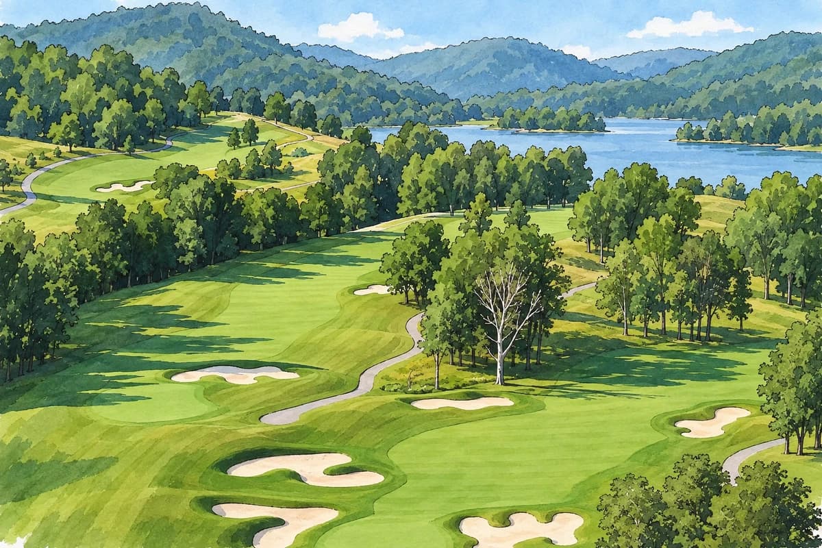Arnold Palmer Signature Course at Stonewall Resort, United States