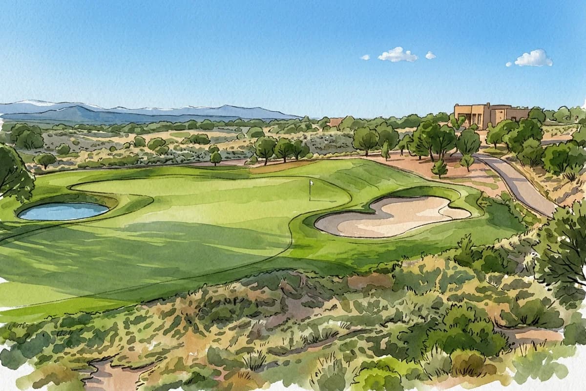 Las Campanas ~ Sunset Course, United States