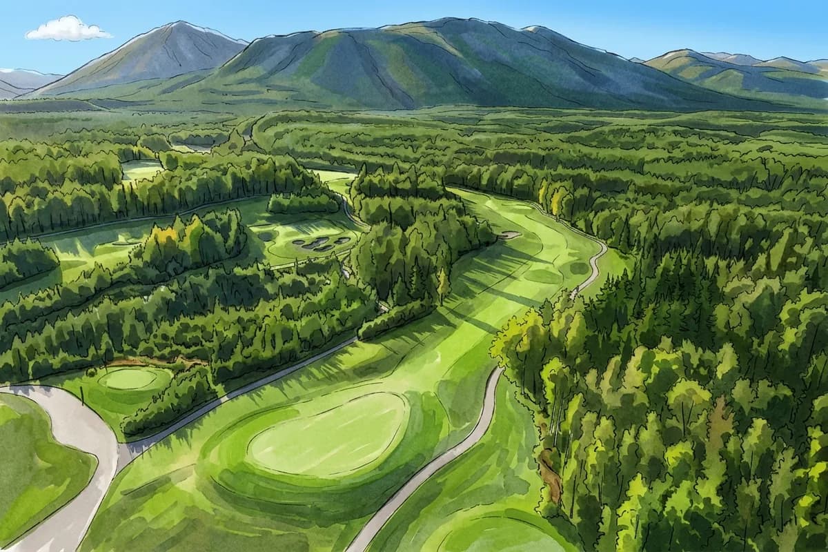 Moose Run Golf Course ~ Creek, United States