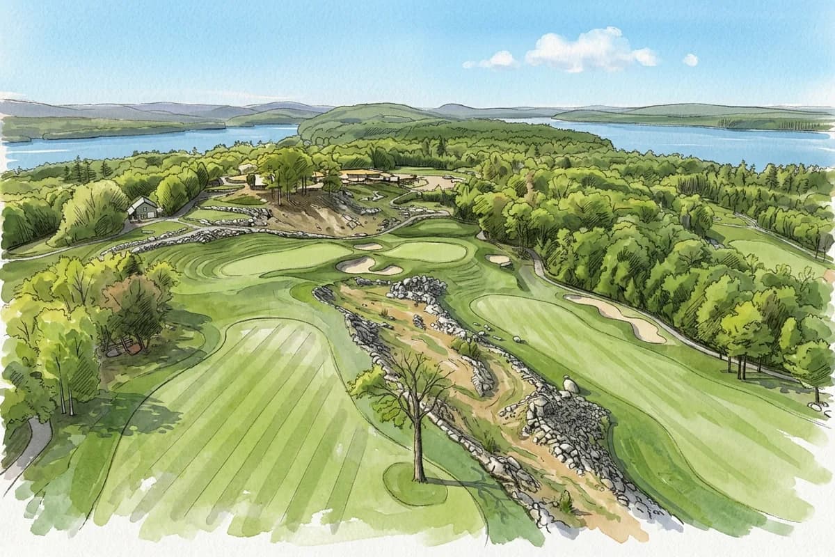 Belgrade Lakes Golf Club, United States
