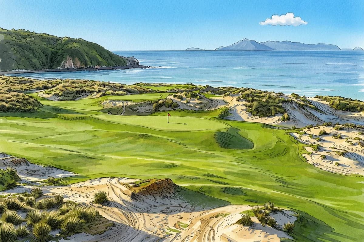 Te Arai Links ~ North Course, New Zealand